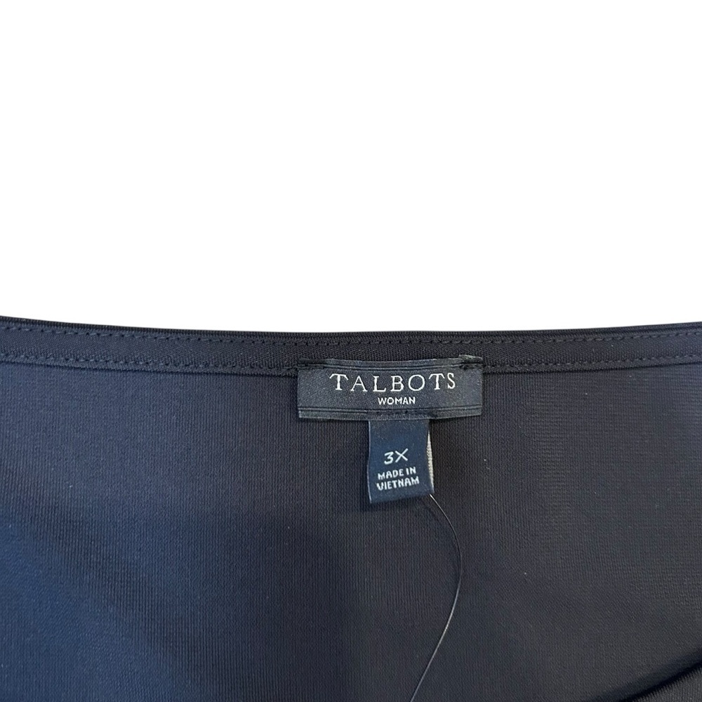 NWT Talbots tank top and pants set gold shimmer size 2XP slinky jersey knit - Picture 11 of 14